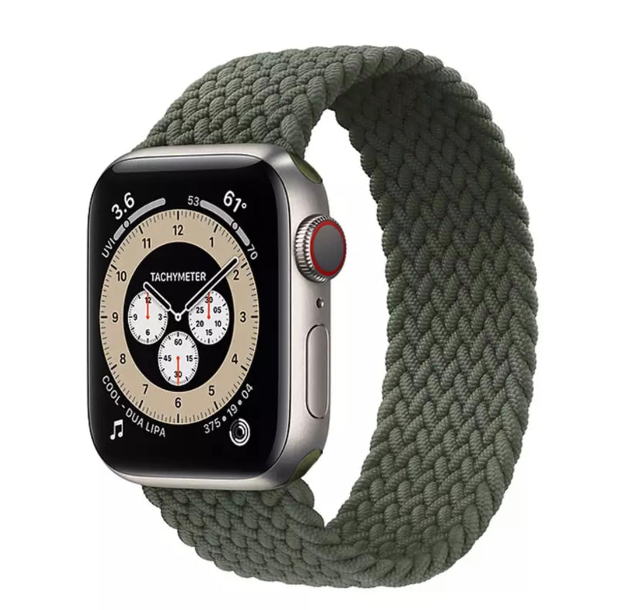 Premium Designers Speciality Nylon Braided Apple Watch Bands- for New Apple Watch Series 7 45mm - Super Savings Technologies Co.,LTD Premium Designers Speciality Nylon Braided Apple Watch Bands- for New Apple Watch Series 7 45mm - Super Savings Technologies Co.,LTD